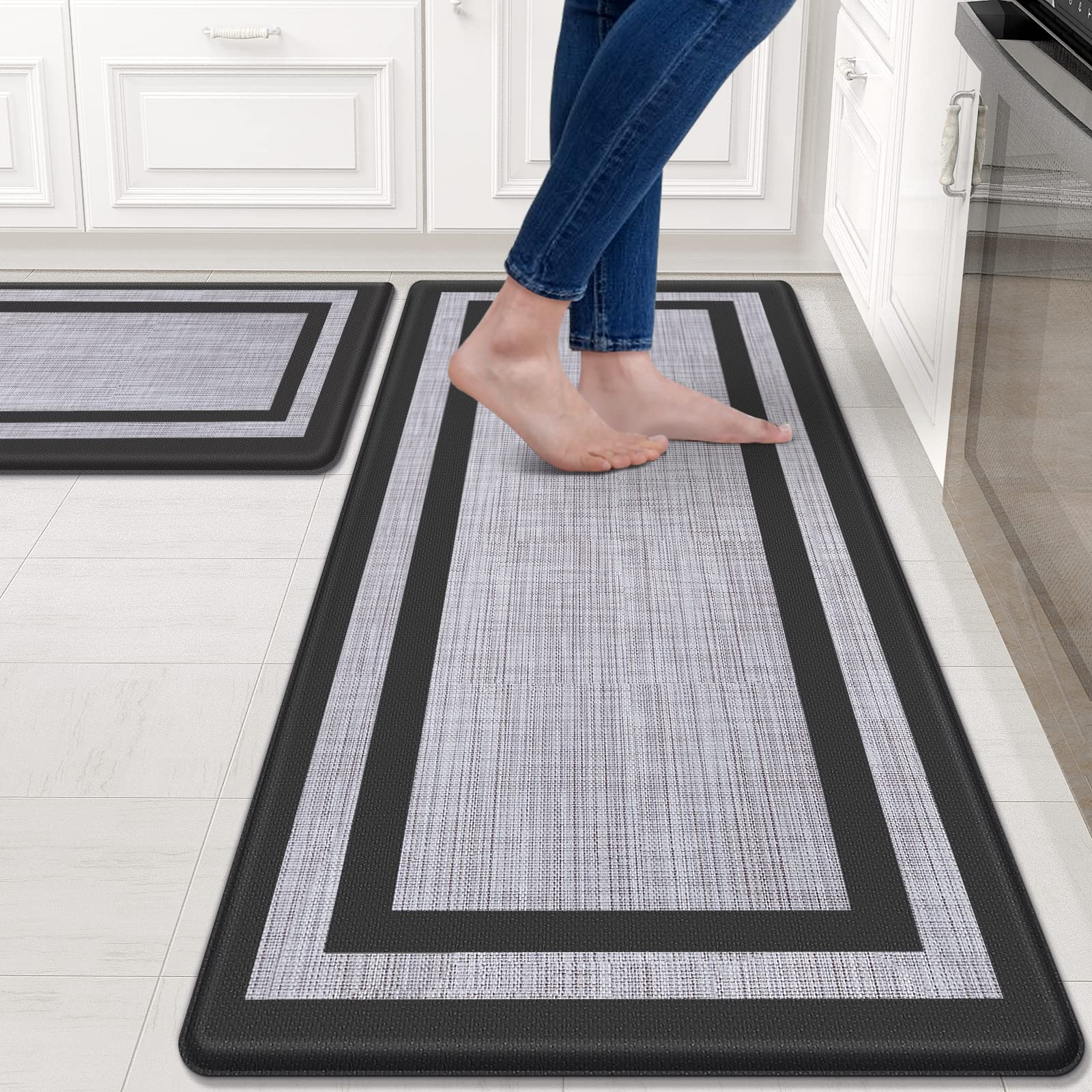 Alfombrilla De Cocina Mattitude, Acolchada, Antifatiga, Impermeable, 2 Unidades - Venta Internacional. $1,039