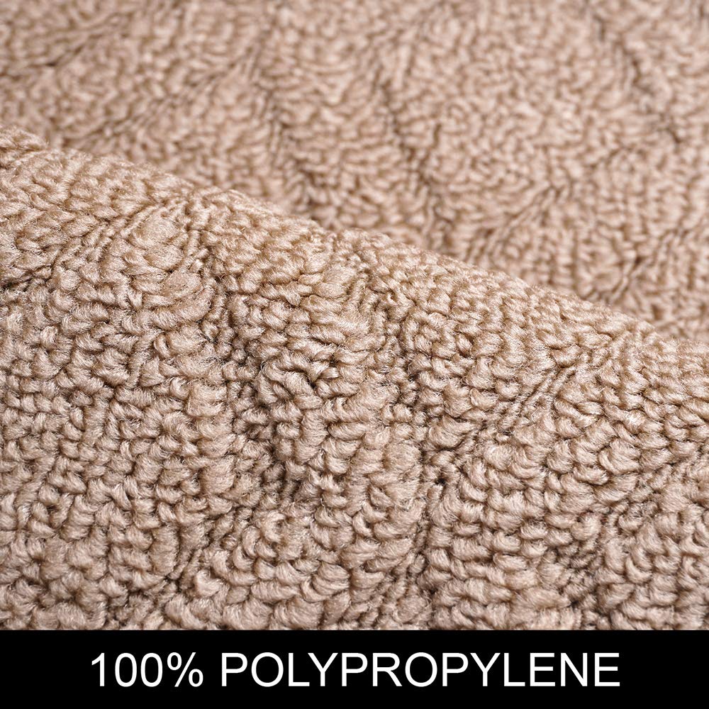 Foto 3 pulgar | Alfombra De Cocina Cosy Homeer 122 X 51 Cm/76 X 51 Cm, Color Beige, 2 Unidades - Venta Internacional.
