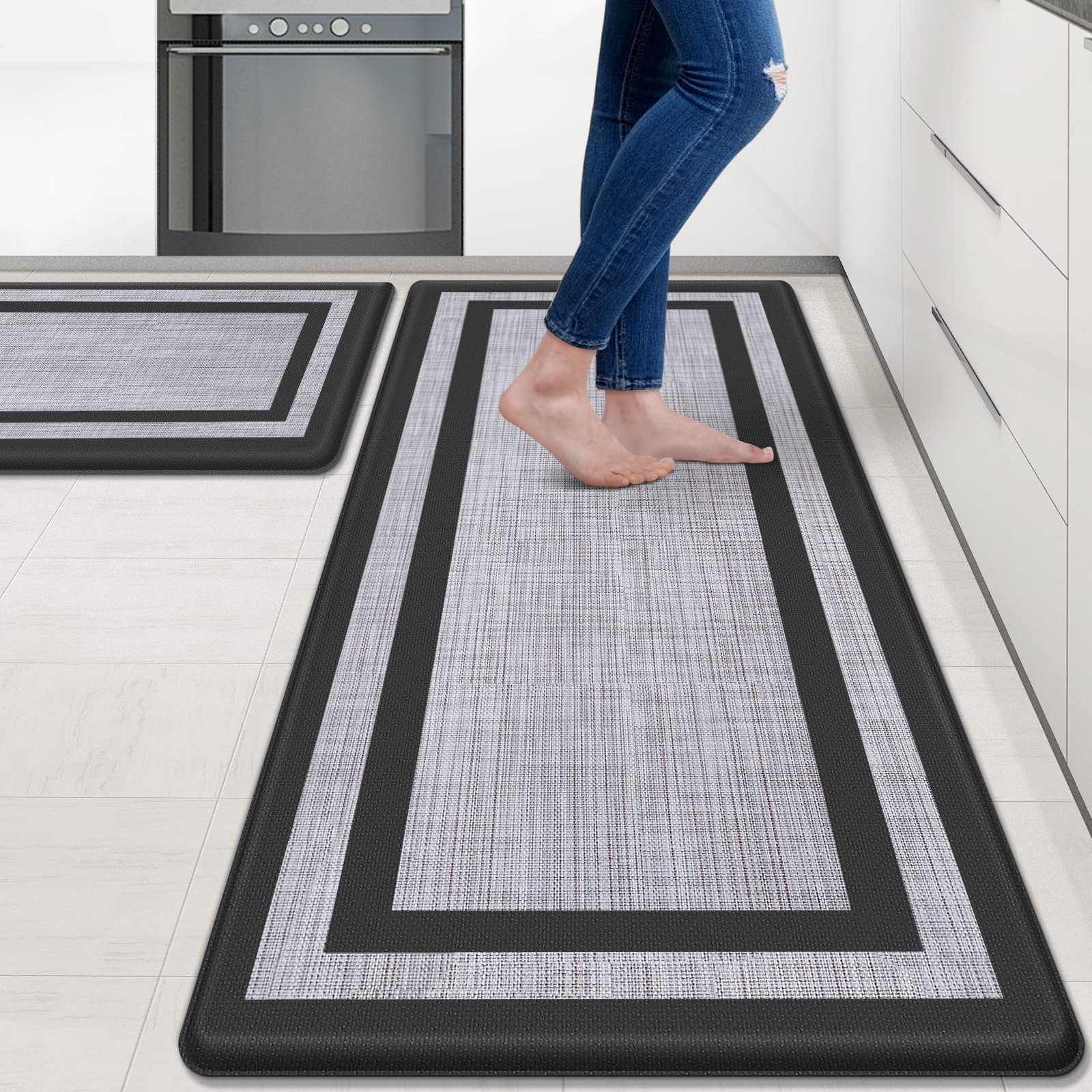 Foto 1 | Alfombrilla De Cocina Mattitude, Acolchada, Antideslizante, Impermeable, 2 Unidades - Venta Internacional.