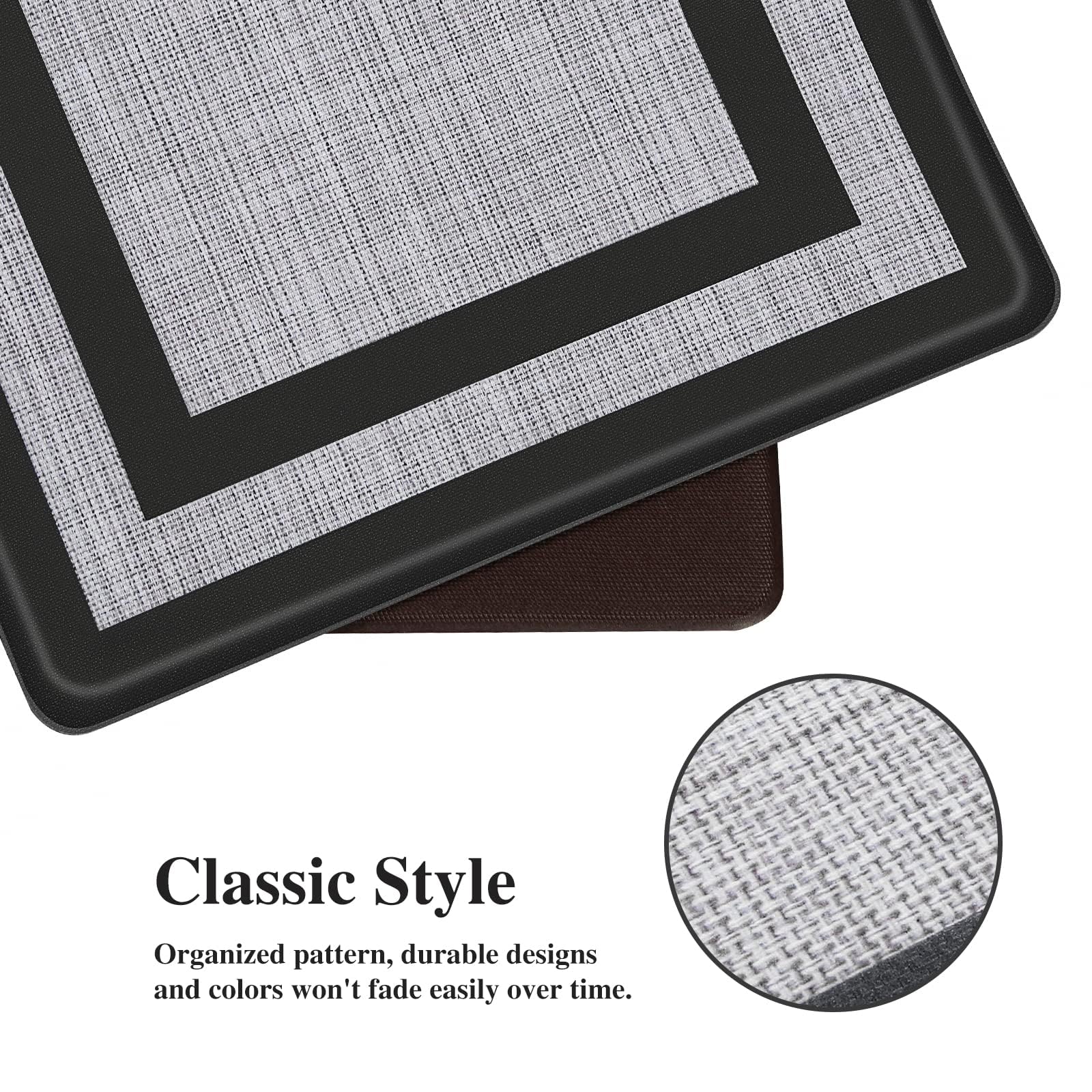 Foto 4 | Alfombrilla De Cocina Mattitude, Acolchada, Antideslizante, Impermeable, 2 Unidades - Venta Internacional.