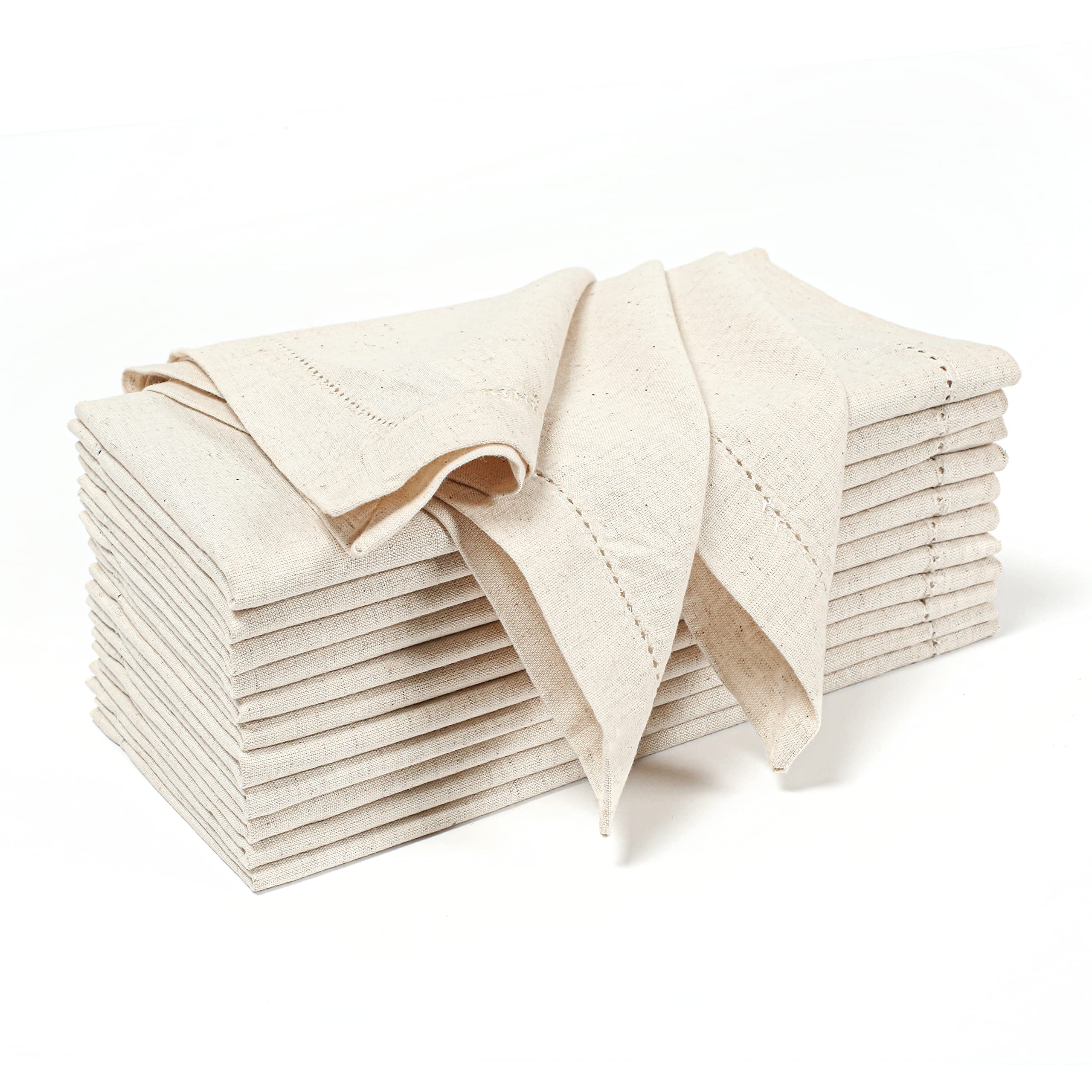 Foto 2 | Servilletas De Tela Ramanta Home, Lino Y Lino, 45 X 45 Cm, 12 Unidades - Venta Internacional.