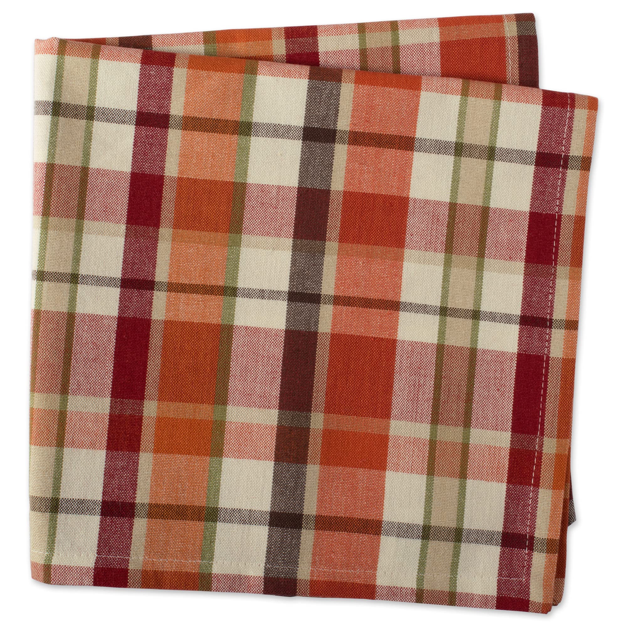 Foto 4 | Juego De Servilletas Dii De Algodón A Cuadros, Lavables A Máquina, 20 X 20 Cm, 6 Unidades - Venta Internacional.
