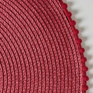 Foto 3 | Manteles Individuales Vianney Ajijic color Rojo 4 Piezas