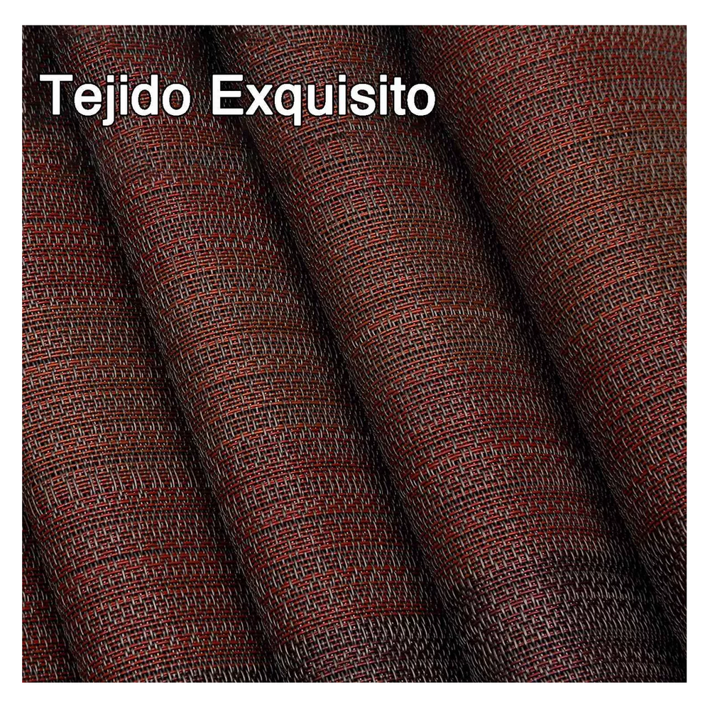 Foto 4 pulgar | Manteles Individuales Belug Rojos 8 Piezas