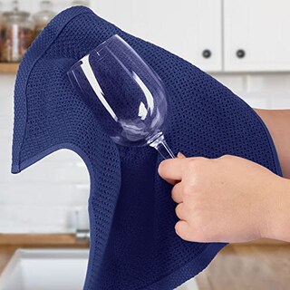 Foto 3 | Toallas de Algodón Zulay Kitchen Tejidas en Forma de Gofre 6 Unidades 30 X 30 cm - Venta Internacional