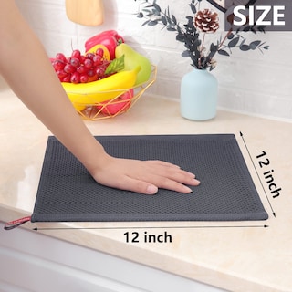 Foto 5 | Paños de Cocina Homaxy Tejido Algodón 30 X 30 Cm - Venta Internacional