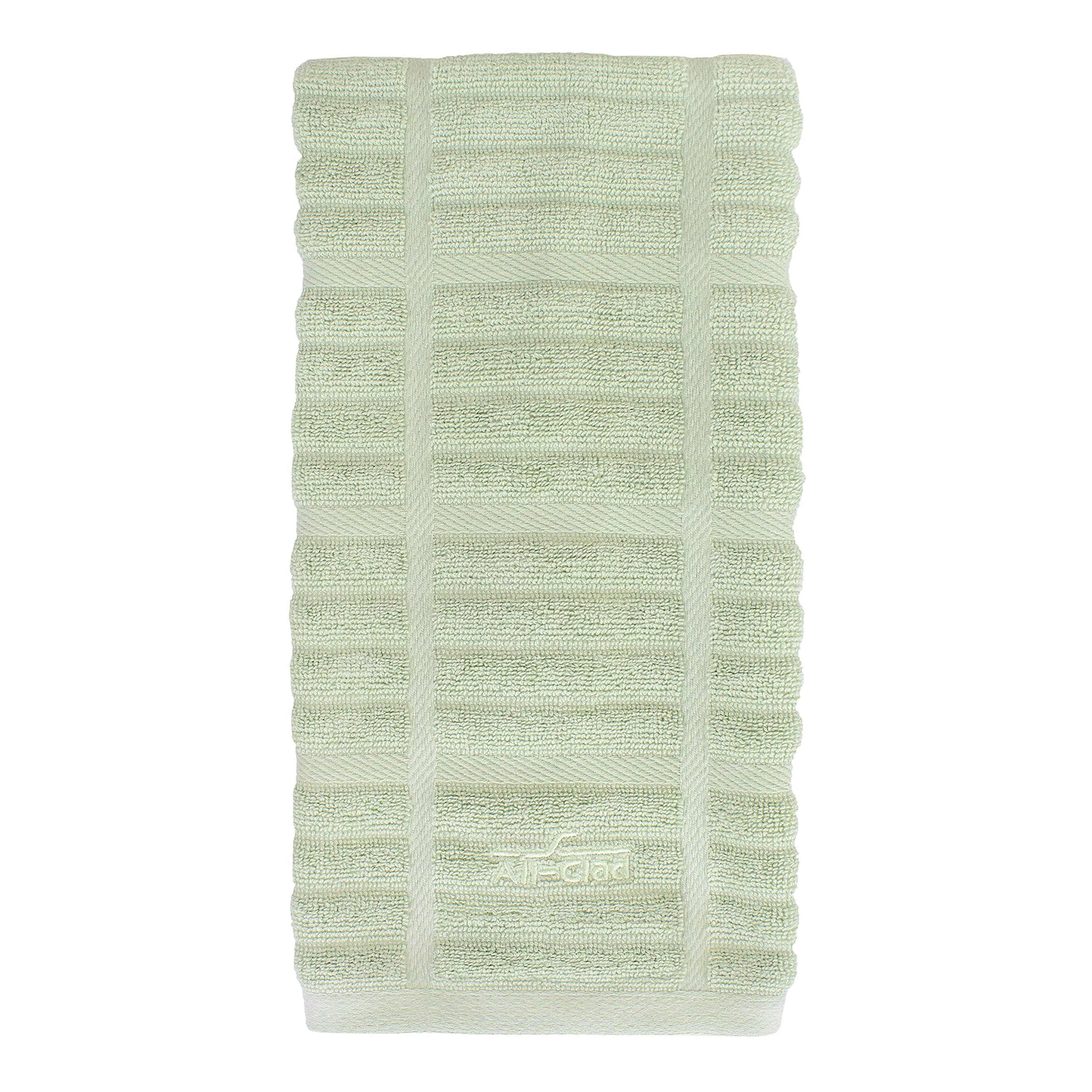 Toalla De Cocina Totalmente Revestida, Sólida, Muy Absorbente, 100% Algodón - Venta Internacional. $445