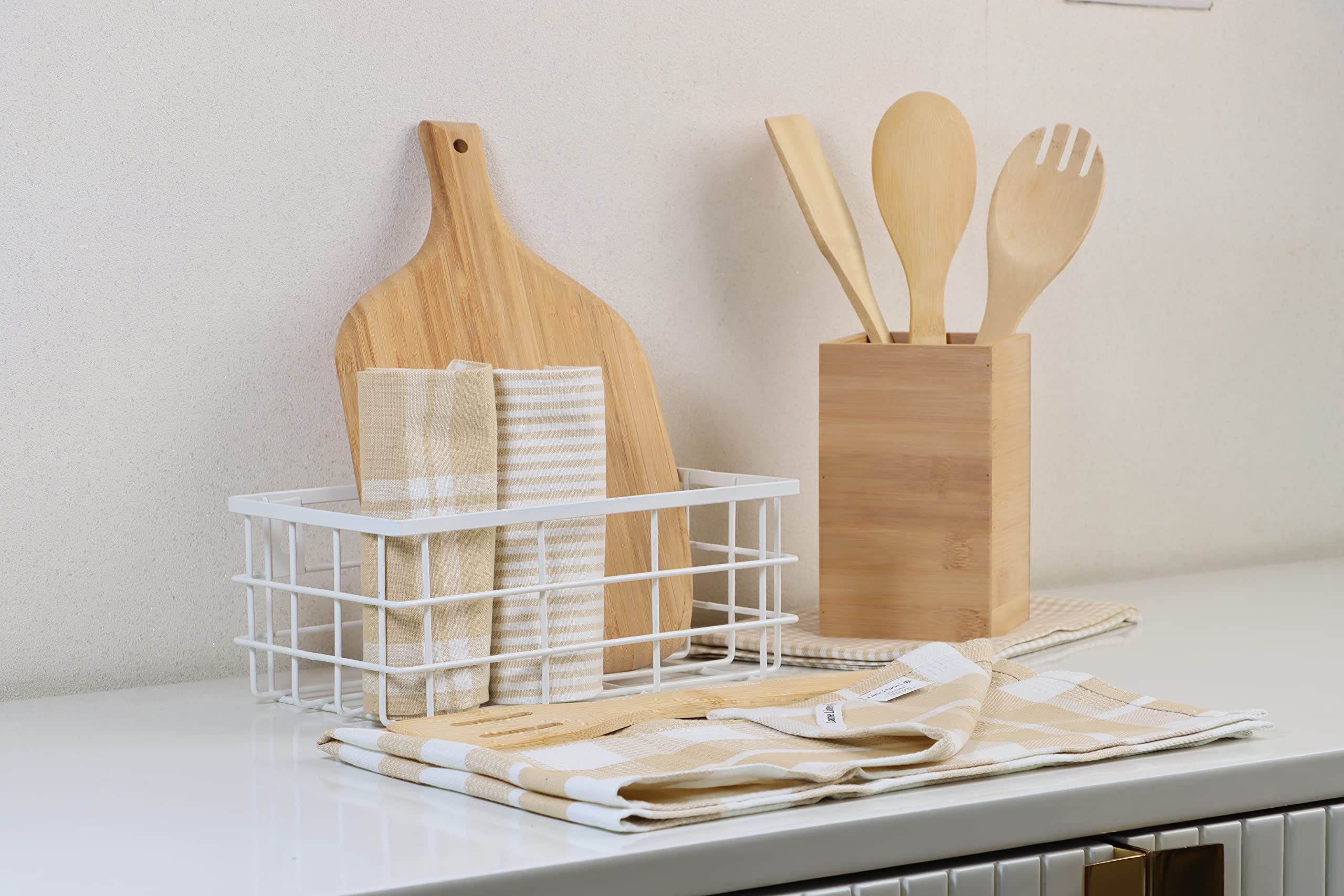 Foto 5 | Juego De Toallas De Cocina Lane Linen, Paquete De 4 Paños De Cocina De Algodón - Venta Internacional.