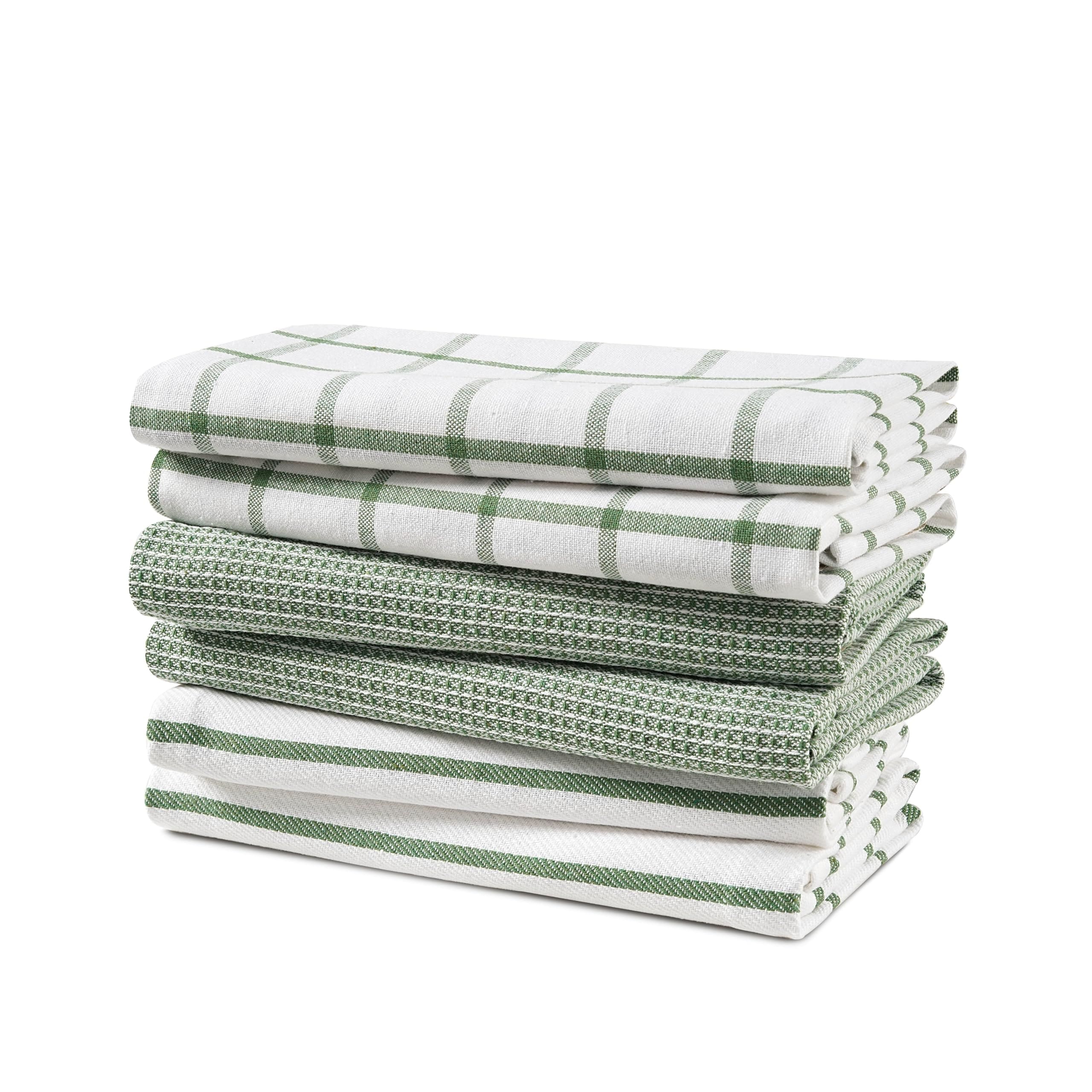 Juego De Paños De Cocina Lane Linen, Paquete De 6 Paños De Cocina De Algodón - Venta Internacional. $678