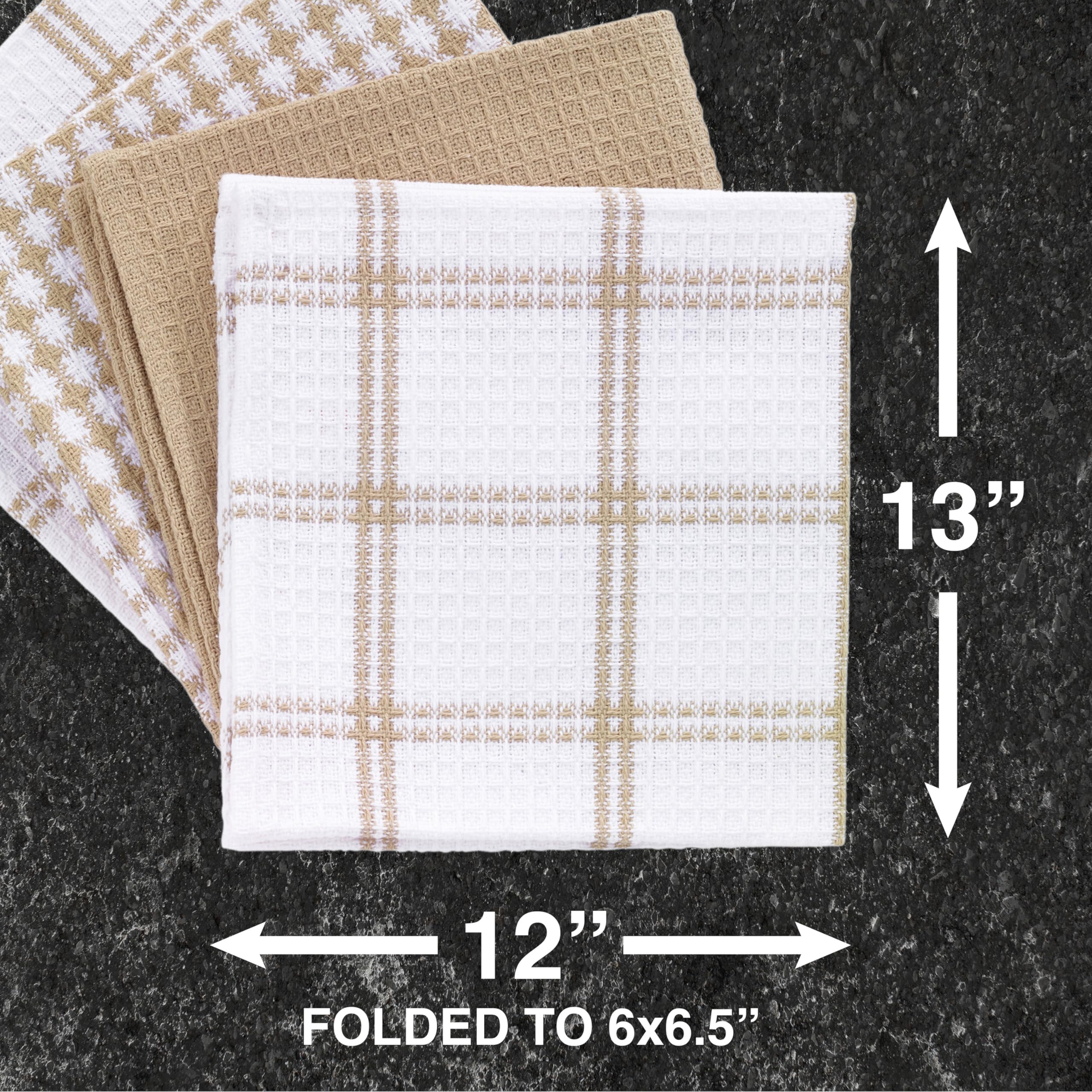 Foto 6 pulgar | Paños De Cocina T-fal Premium Waffle 100% Algodón, 30 X 33 Cm (paquete De 8) - Venta Internacional.