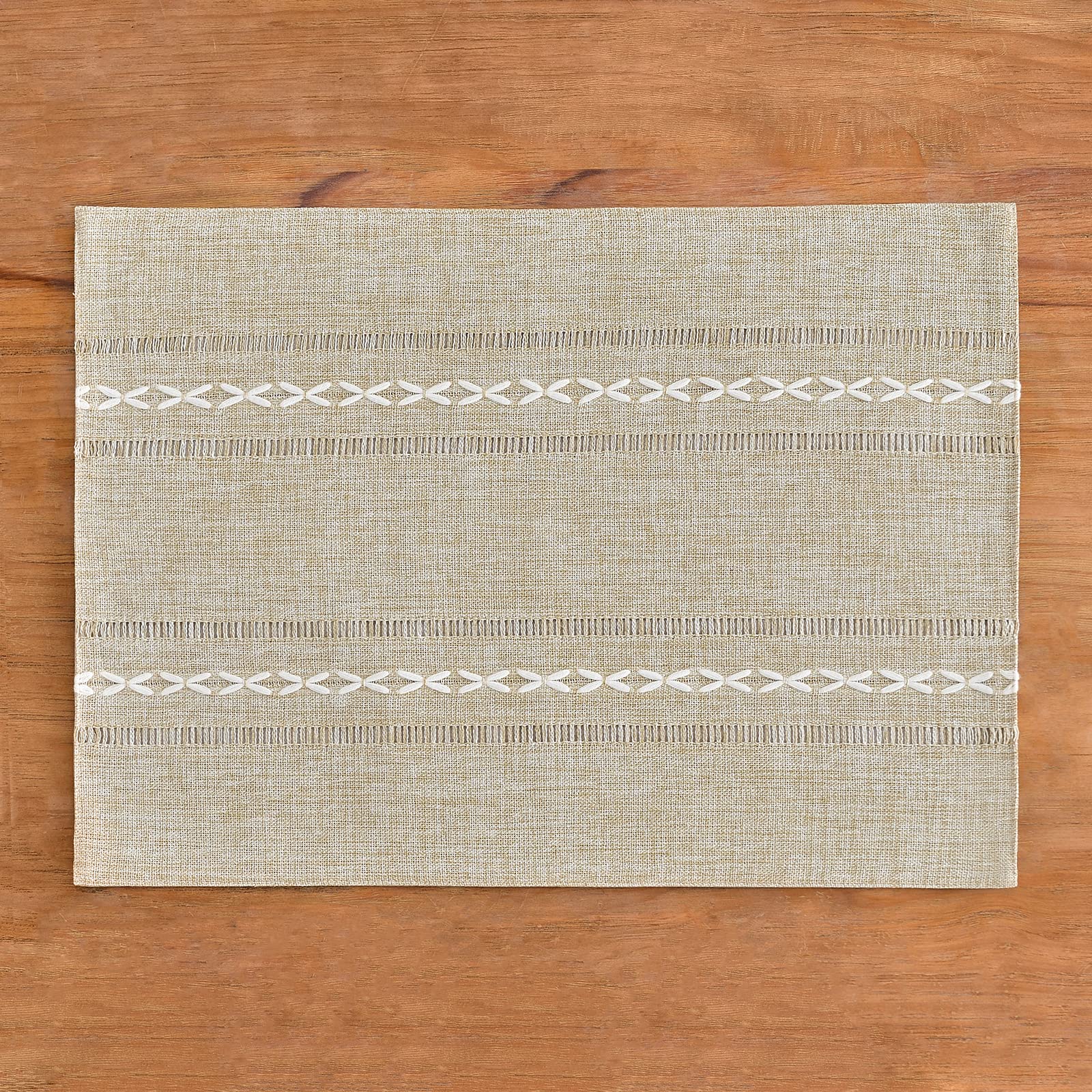 Foto 5 | Placemats Wracra Rustic Linen, 35 Cm X 48 Cm, Juego De 4 Pies - Venta Internacional.