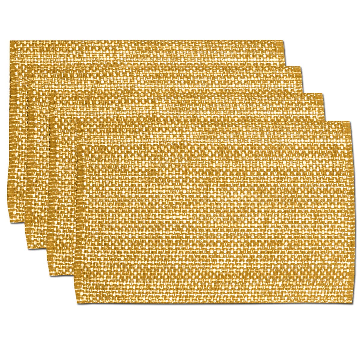 Foto 2 pulgar | Juego De 4 Unidades De La Colección Sweet Home De Placemats Algodón Naranja - Venta Internacional