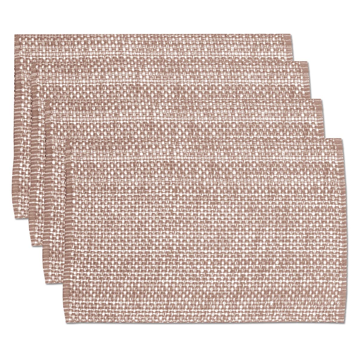 Foto 2 pulgar | Juego De 4 Unidades De La Colección Sweet Home De Placemats Algodón Topo - Venta Internacional