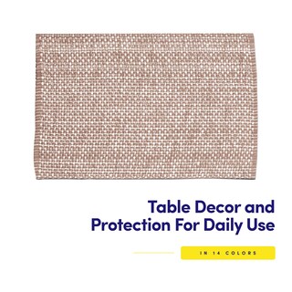 Foto 4 | Juego De 4 Unidades De La Colección Sweet Home De Placemats Algodón Topo - Venta Internacional