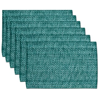 Foto 1 | Juego De 6 Unidades De La Colección Sweet Home De Placemats Algodón Turquesa - Venta Internacional
