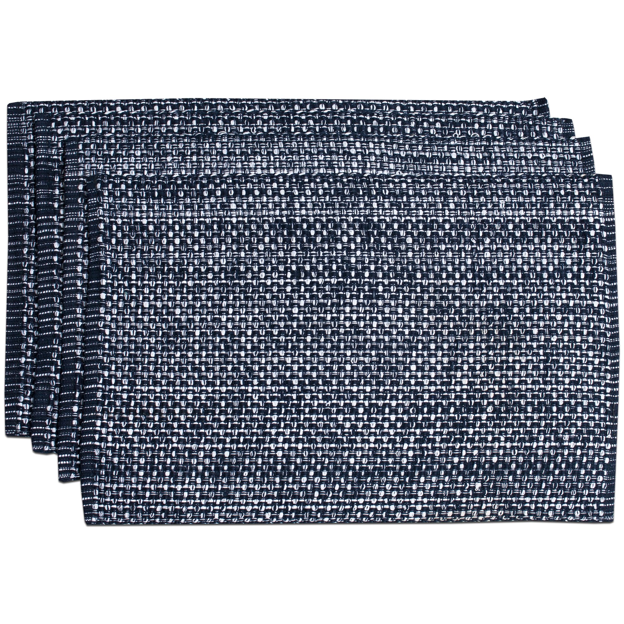 Foto 1 | Manteles Individuales Sweet Home Collectio Azul Marino  10 X 19 cm 4 Unidades - Venta Internacional