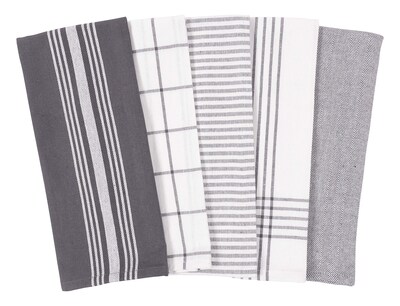 Foto 4 | Juego De Paños De Cocina Kaf Home Soho, 10 Unidades, 45 X 70 Cm, Color Carbón - Venta Internacional.