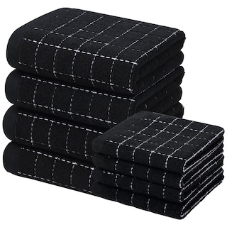 Foto 1 | Juego De Paños De Cocina Y Paños De Cocina Homaxy Extra Grande, 8 Piezas - Venta Internacional.