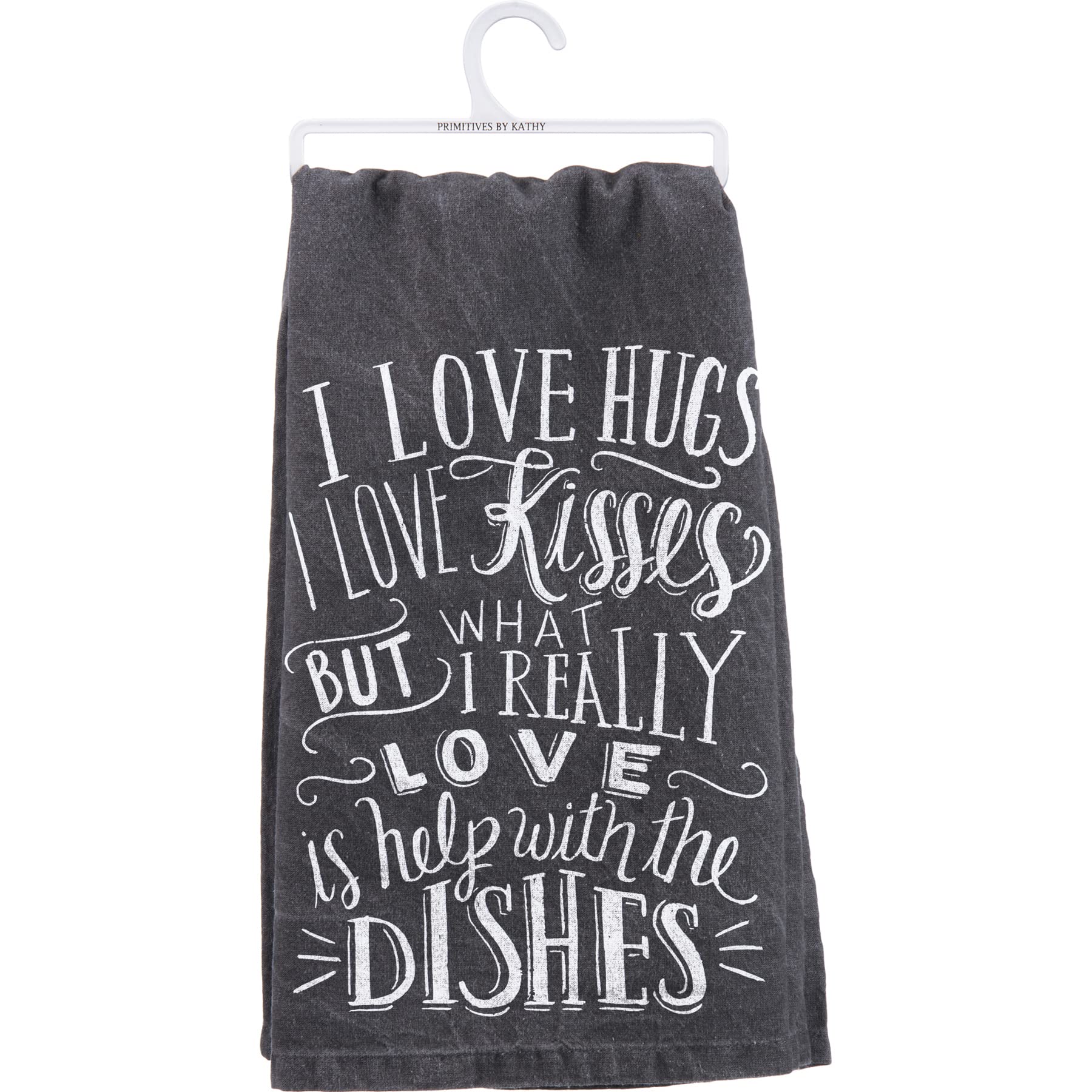 Foto 1 | Toalla De Cocina Decorativa Primitives De Kathy I Love Hugs - Venta Internacional.