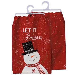 Foto 1 | Toalla De Cocina Primitives De Kathy Let It Snow Home Decor - Venta Internacional.