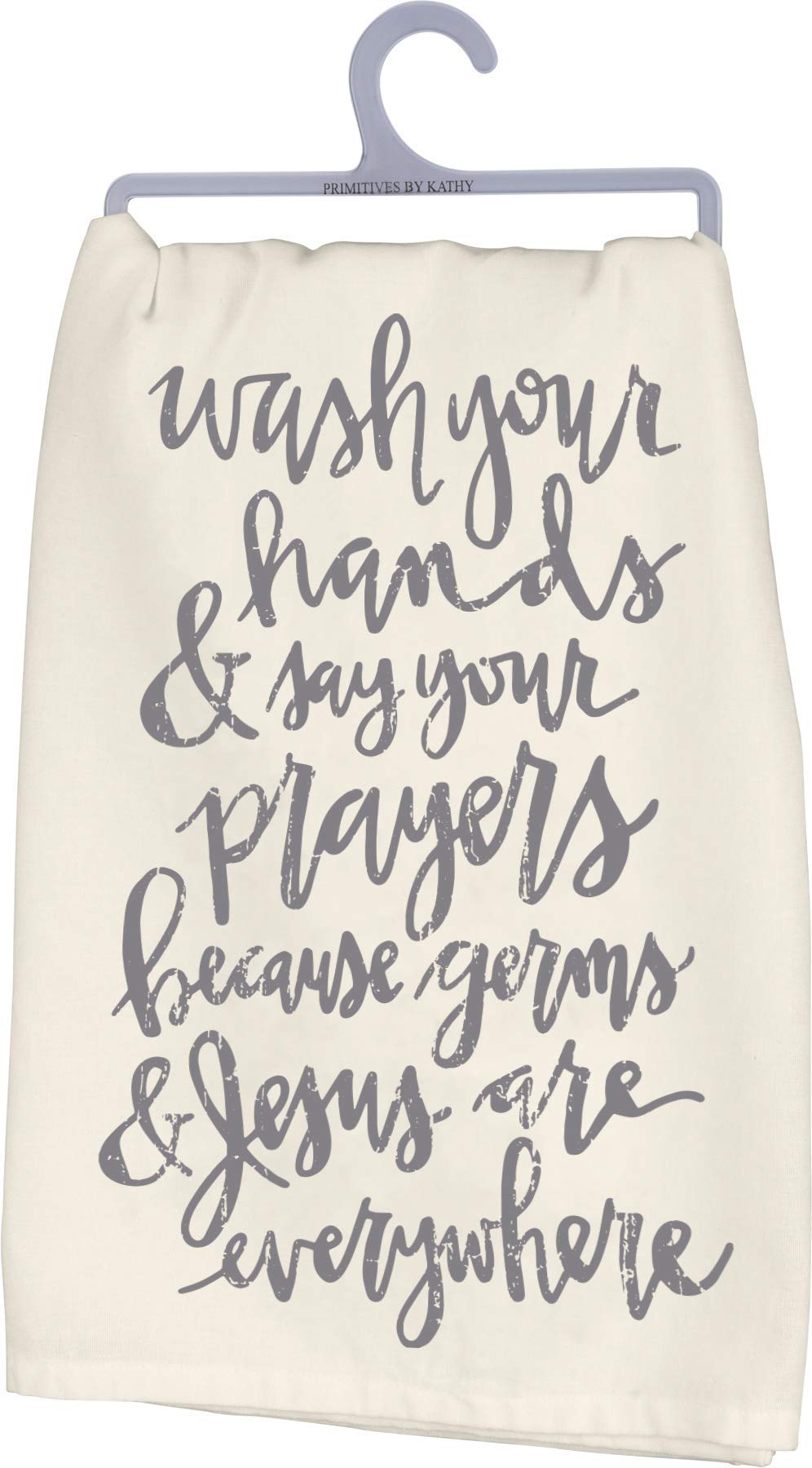 Paño De Cocina De Algodón Primitives De Kathy Wash Your Hands - Venta Internacional.
