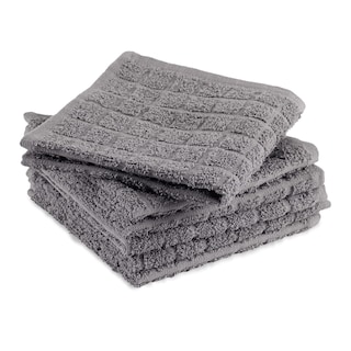 Foto 2 | Juego De Paños De Cocina Dii Basic Terry Collection Windowpane Grey, 6 Piezas - Venta Internacional.