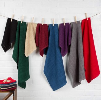 Foto 7 | Juego De Paños De Cocina Dii Basic Terry Collection Windowpane Grey, 6 Piezas - Venta Internacional.
