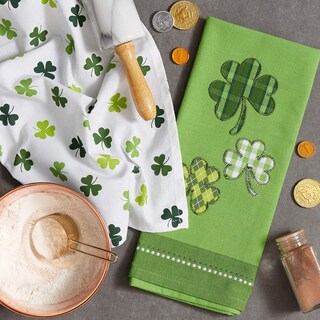 Foto 3 | Juego De Paños De Cocina Dii Celebra El Día De La Suerte Del Día De San Patricio - Venta Internacional.