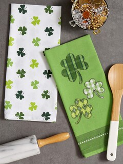 Foto 4 | Juego De Paños De Cocina Dii Celebra El Día De La Suerte Del Día De San Patricio - Venta Internacional.