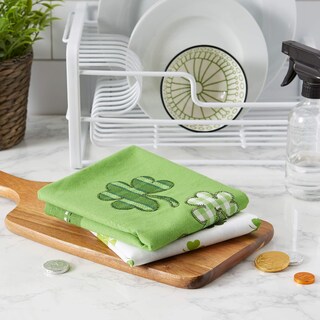 Foto 5 | Juego De Paños De Cocina Dii Celebra El Día De La Suerte Del Día De San Patricio - Venta Internacional.