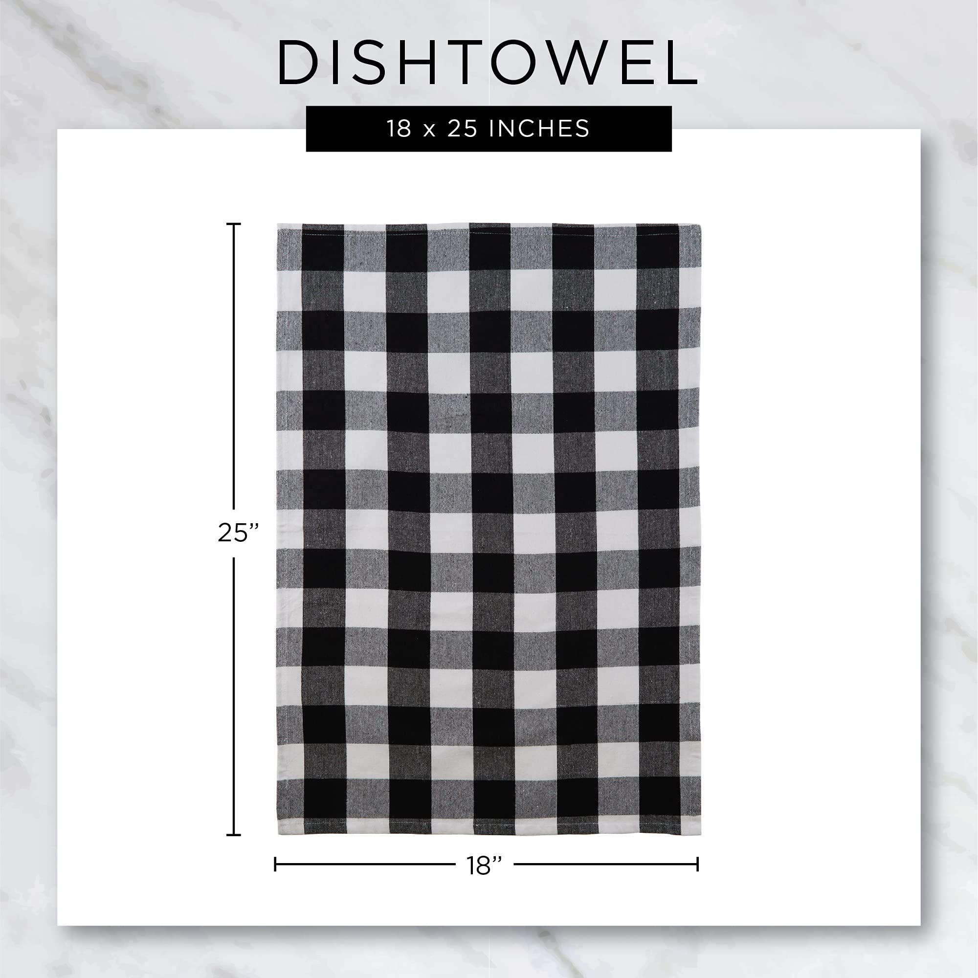 Foto 7 | Juego De Paños De Cocina Dii Waffle Weave, 100% Algodón, 6 Piezas, Color Berenjena - Venta Internacional.