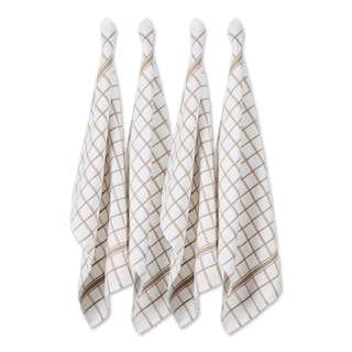 Foto 1 | Juego De Paños De Cocina Dii Basic Terry Collection Windowpane, 4 Piezas - Venta Internacional.