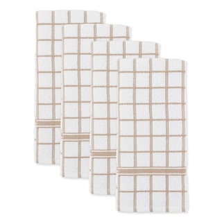 Foto 2 | Juego De Paños De Cocina Dii Basic Terry Collection Windowpane, 4 Piezas - Venta Internacional.