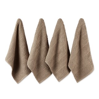 Foto 1 | Juego De Paños De Cocina Dii Luxury Barmop Collection Chevron, 4 Piezas - Venta Internacional.