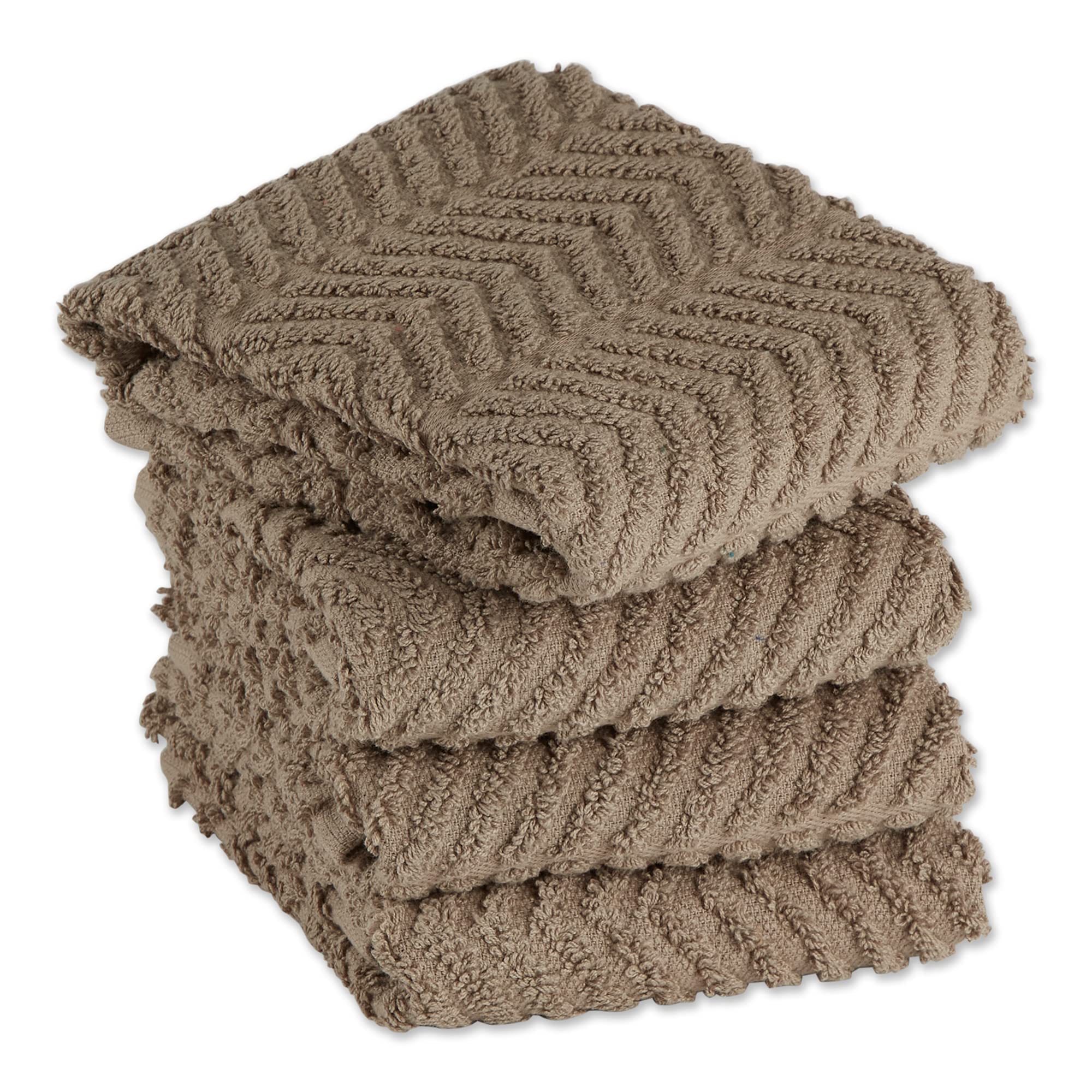 Foto 4 pulgar | Juego De Paños De Cocina Dii Luxury Barmop Collection Chevron, 4 Piezas - Venta Internacional.