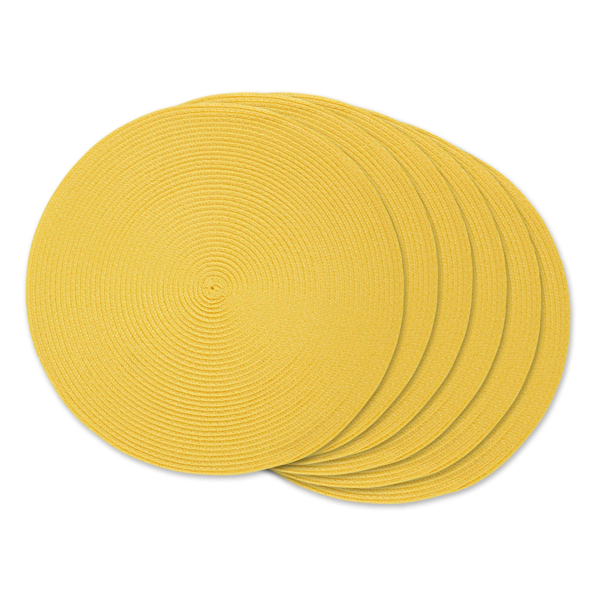 Foto 2 pulgar | Juego De Manteles Individuales Dii Classic Woven Tabletop Collection Amarillo - Venta Internacional.