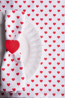Foto 6 | Juego De Manteles Individuales Dii Para El Día De San Valentín, 6 Piezas - Venta Internacional.