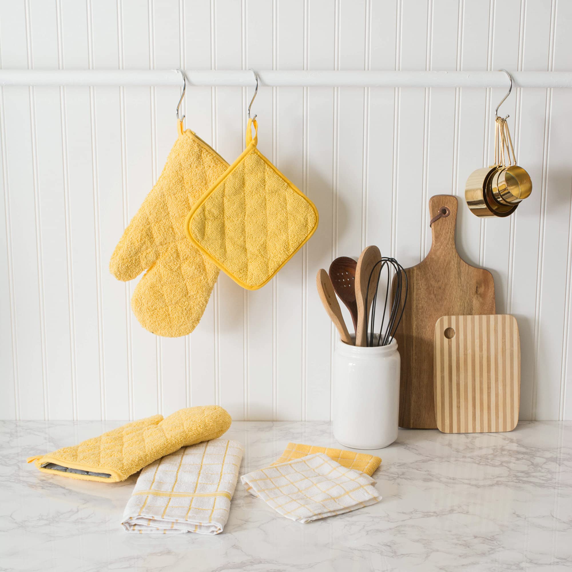 Foto 6 | Juego De Paños De Cocina Dii Basic Terry Collection Para Ventanas, 30 X 30 Cm - Venta Internacional.