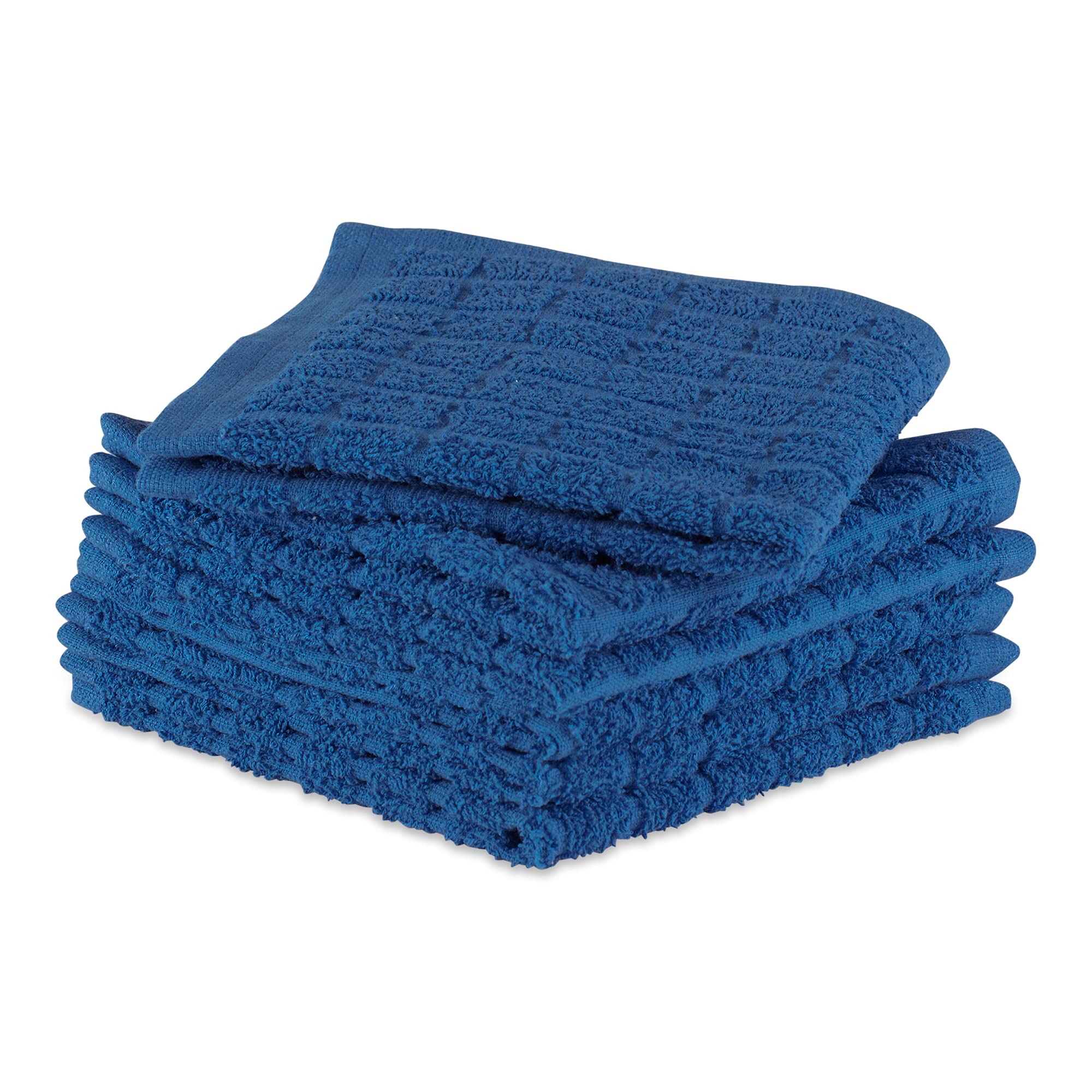 Foto 3 pulgar | Juego De Paños De Cocina Dii Basic Terry Collection Windowpane Blue, 6 Piezas - Venta Internacional.