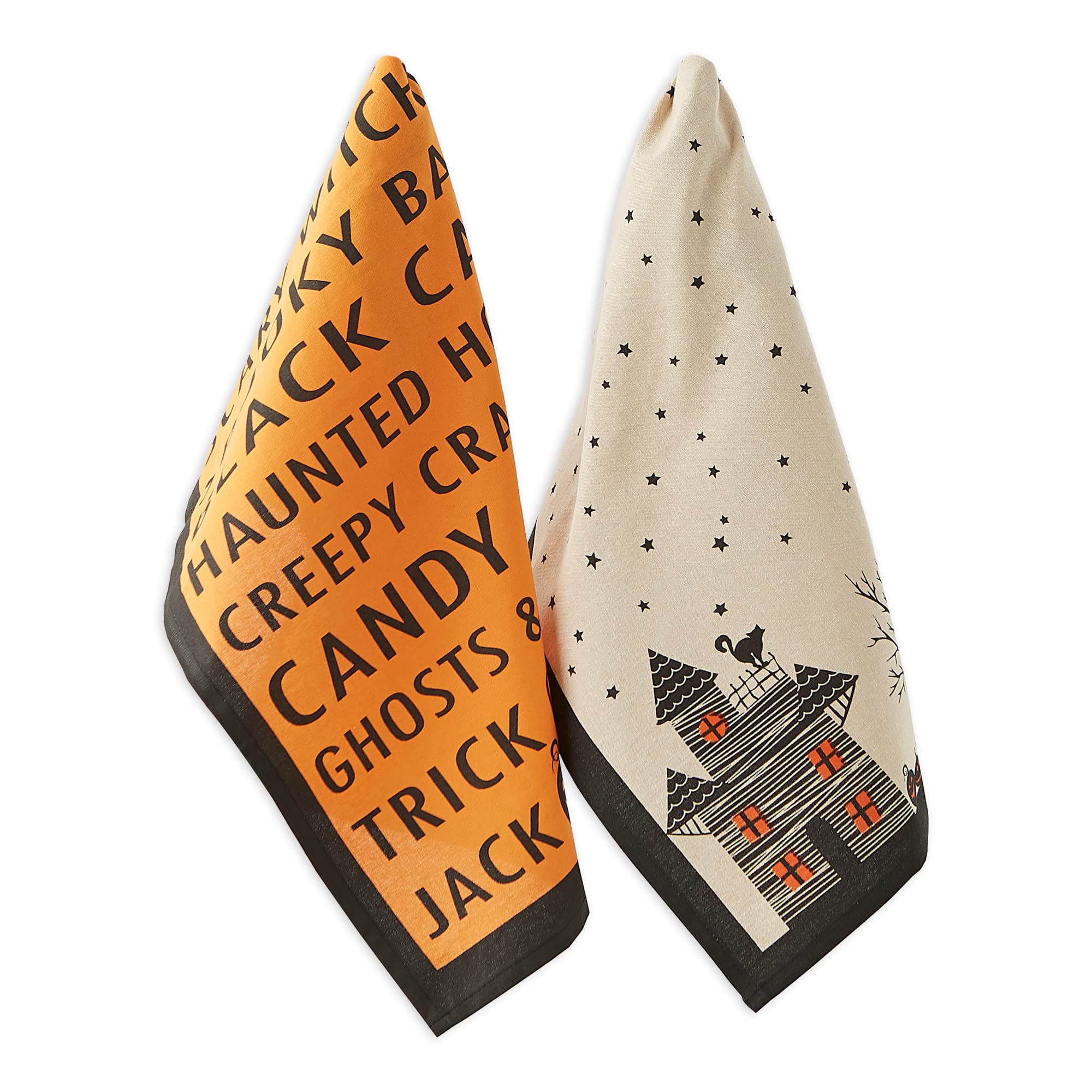 Foto 2 pulgar | Juego De 3 Toallas De Mano Dii Con Estampado Decorativo De Algodón Para Halloween - Venta Internacional.