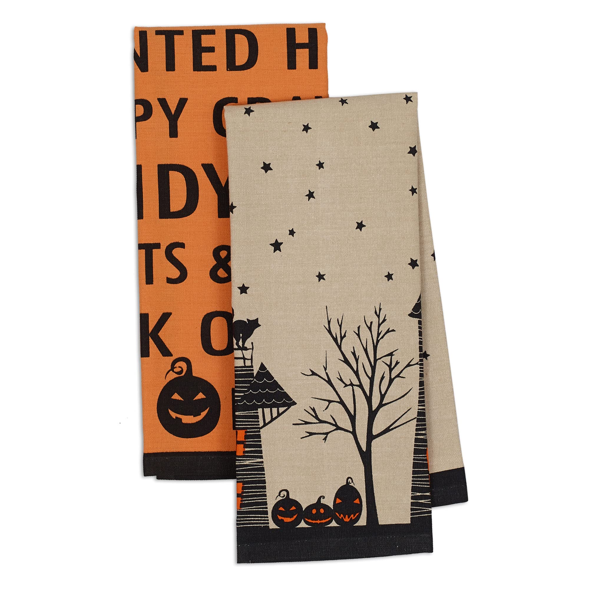 Foto 3 pulgar | Juego De 3 Toallas De Mano Dii Con Estampado Decorativo De Algodón Para Halloween - Venta Internacional.