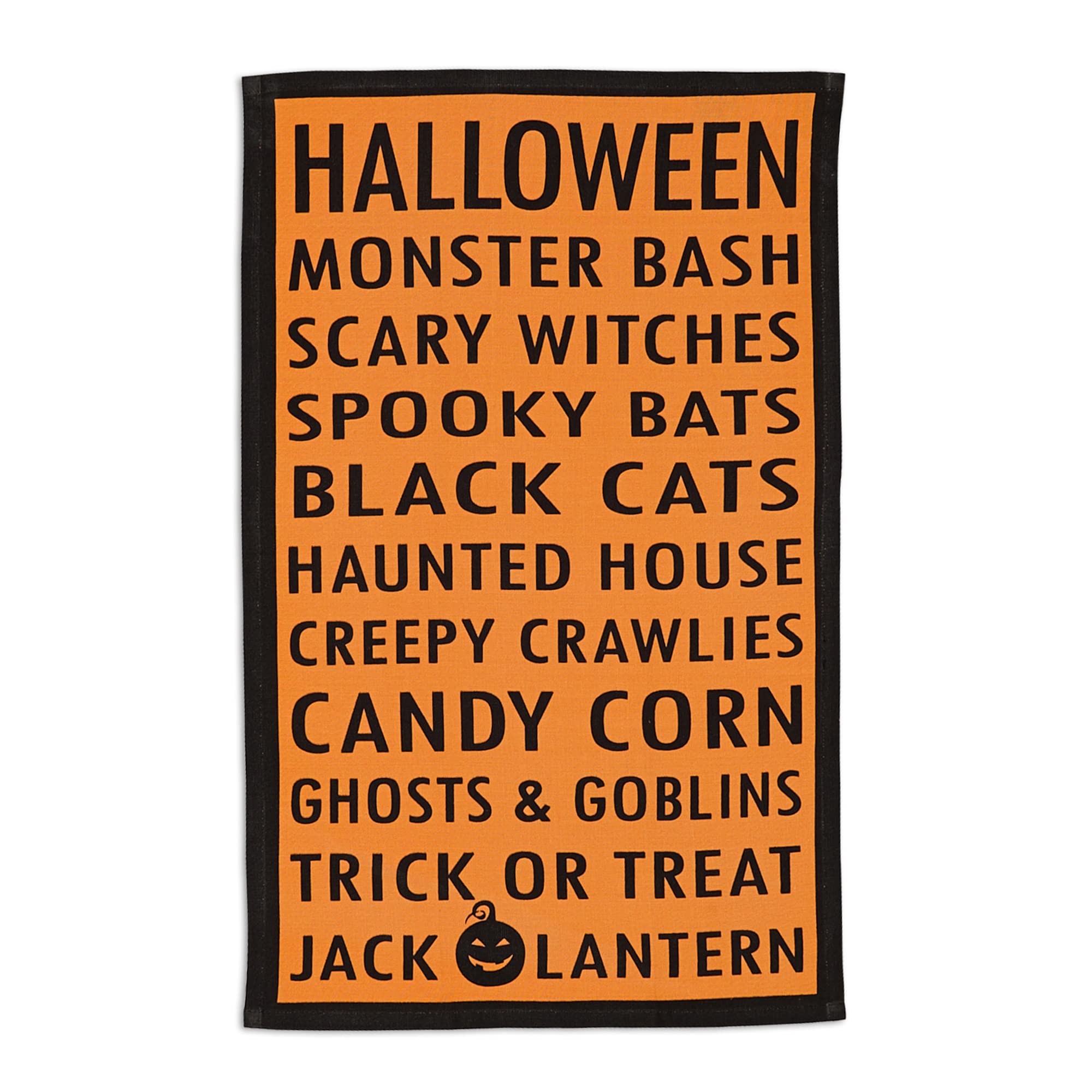 Foto 4 | Juego De 3 Toallas De Mano Dii Con Estampado Decorativo De Algodón Para Halloween - Venta Internacional.