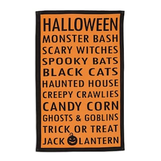 Foto 4 | Juego De 3 Toallas De Mano Dii Con Estampado Decorativo De Algodón Para Halloween - Venta Internacional.
