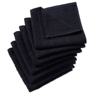 Foto 1 | Juego De Paños De Cocina Dii Basic Terry Collection Windowpane Black 6p - Venta Internacional.