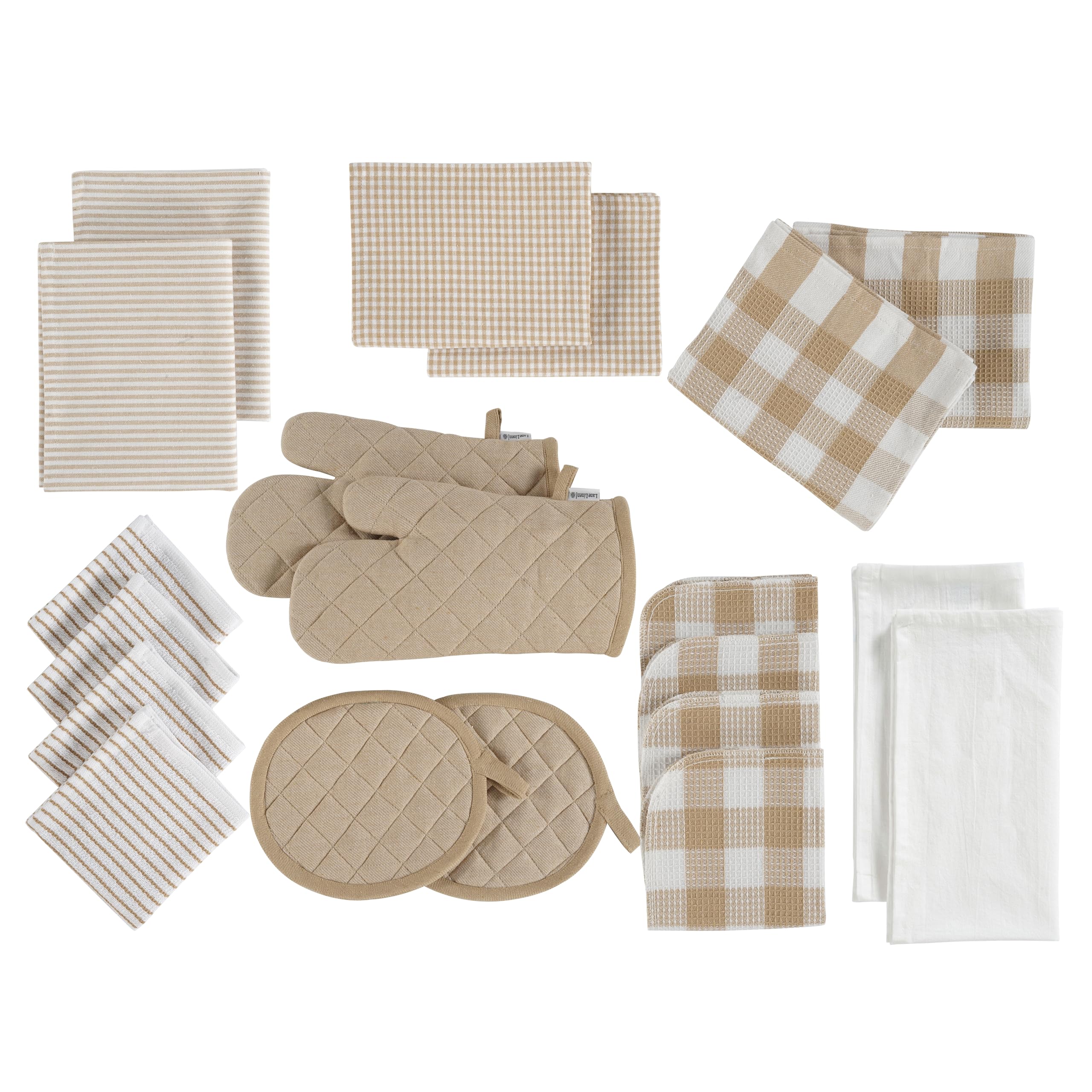 Foto 2 pulgar | Juego De Paños De Cocina Lane Linen, 20 Piezas, 100% Algodón - Venta Internacional.