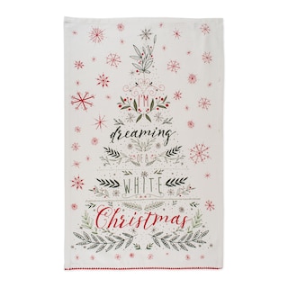 Foto 4 | Juego De Toallas De Cocina Dii Christmas Floral 100% Algodón, 2 Piezas - Venta Internacional.