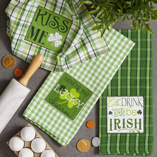 Foto 2 | Juego De Paños De Cocina Dii Celebrate St. Patrick's Day Kitchen - Venta Internacional.