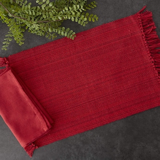 Foto 7 | Juego De Manteles Individuales Dii Variegated Tabletop Collection Tango Red - Venta Internacional.
