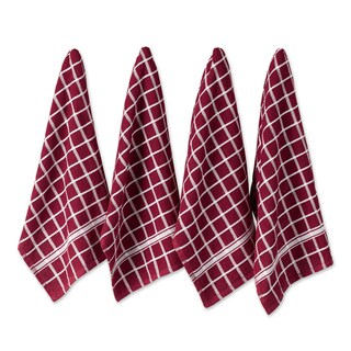 Foto 1 | Juego De Paños De Cocina Dii Basic Terry Collection Windowpane, 4 Piezas - Venta Internacional.
