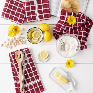Foto 4 | Juego De Paños De Cocina Dii Basic Terry Collection Windowpane, 4 Piezas - Venta Internacional.